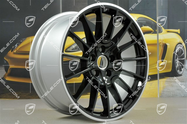 21" Felga SportPlus, tylna, 10J x 21 ET45, czarny wysoki połysk