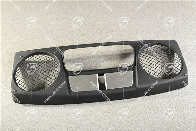 Engine compartment cover, Black, Carrera 3,4
