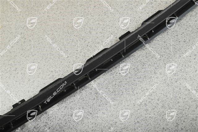 Front bumper spoiler / lower part trim, Coupe / Convertible, Black