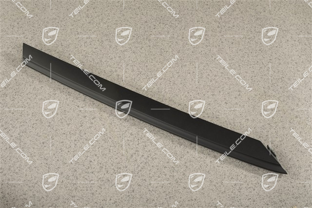 Front bumper disc / trim, Sport Design Package, middle, Black matt, R