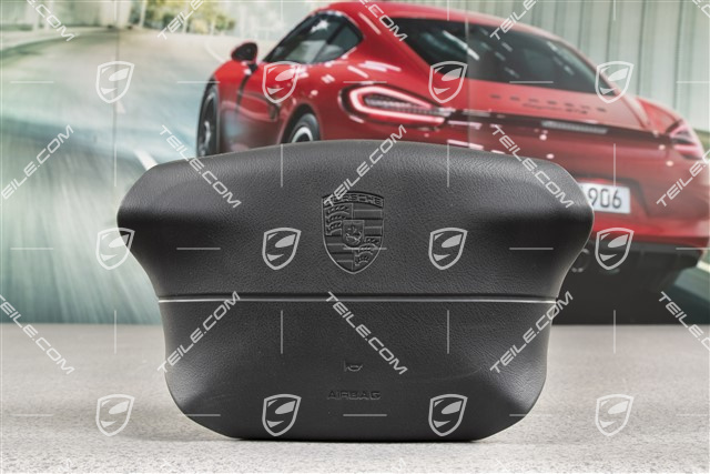 Airbag, 4-Speichen, Kunststoff, schwarz