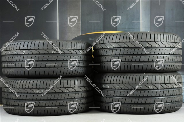 21-inch Cayenne RS Spyder summer wheel set, rims 9,5J x 21 ET46 + 11,0J x 21 ET49 + Pirelli P Zero summer tyres 285/40 R21 + 315/35 R21
