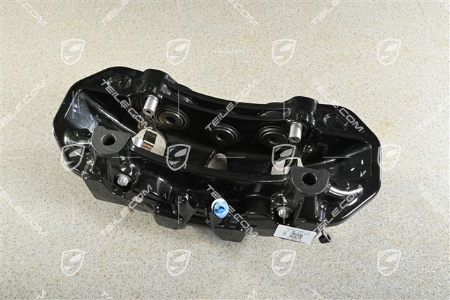 Fixed / brake caliper, front axle, gloss black, R