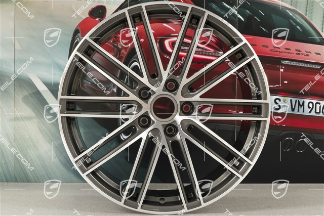 21-inch wheel rim Turbo IV, 11,5J x 21 ET69, Titanium