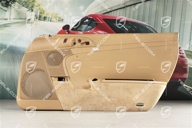 Tapicerka drzwi, Bose sound system, skóropodobna, Sand beige, R