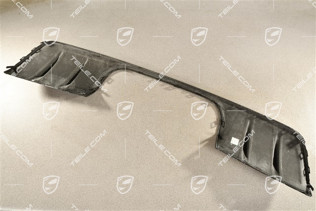Coupe, Sport design, Rear bumper lower cover / diffuser, Carbon