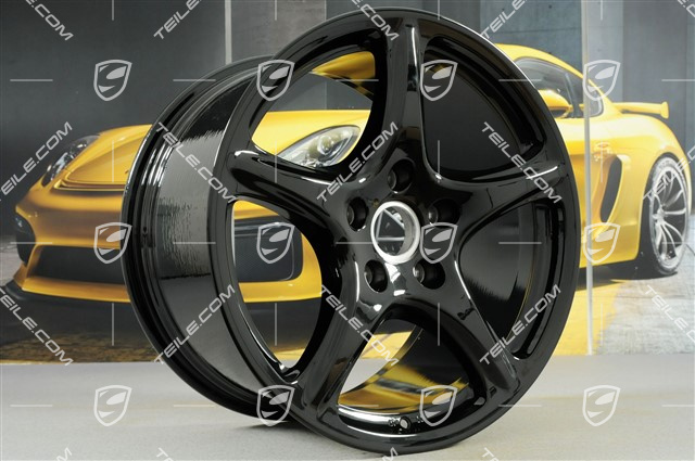 19-inch "Carrera Classic" wheel, 11J x 19 ET67, black high gloss