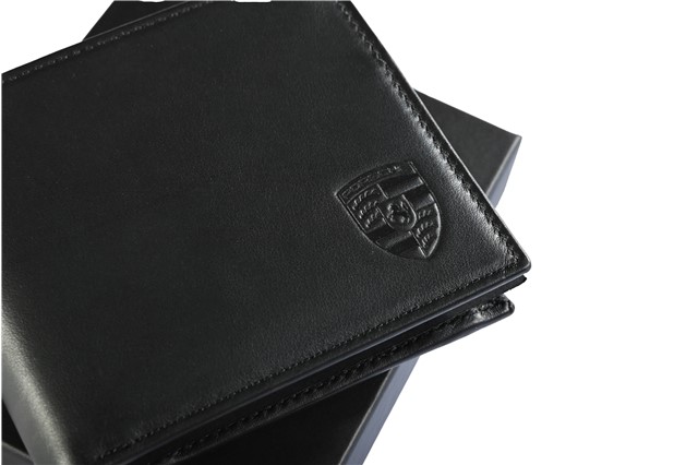 Wallet for Men, Essential, with Embossed Porsche Crest