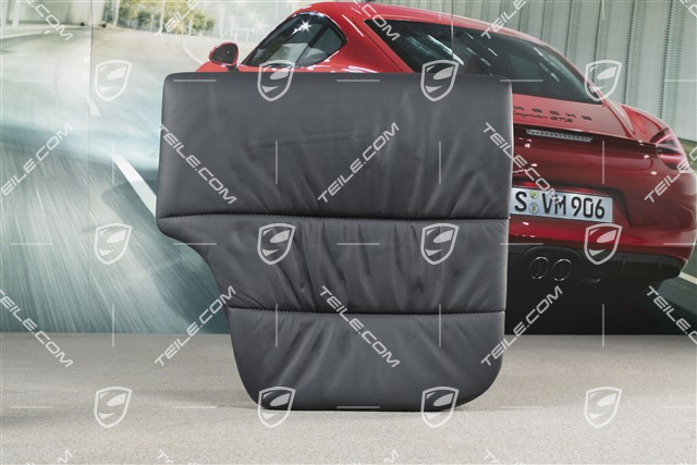 Notsitzkissen, Coupe/Targa, Raffleder, Metropolblau, L