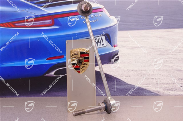 Stabilizer / anti roll bar drop link, Front axle, L Stabilizer / anti roll bar drop link, Front axle, L
