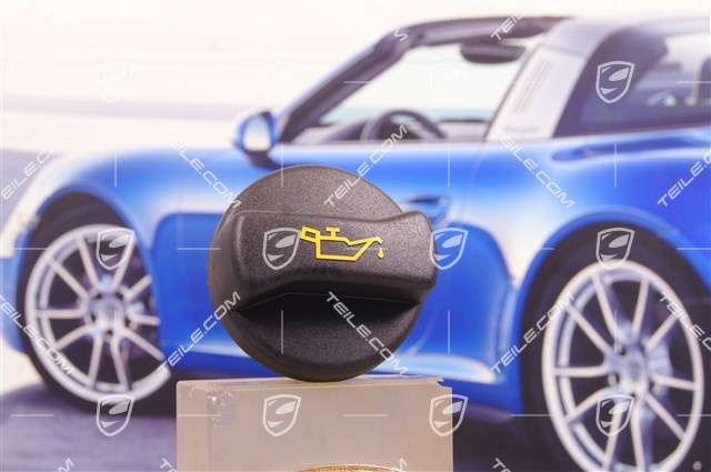 Oil filler cap / port sealing cap Oil filler cap / port sealing cap