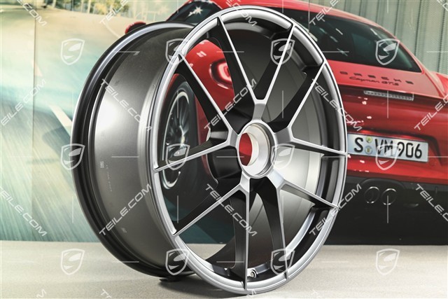 20-inch wheel rim "Carrera GTS", central lock, 8,5J x 20 ET50, anthracite grey