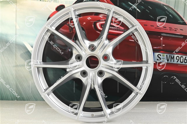 20-inch wheel Carrera S (IV), 11,5J x 20 ET76, Brilliant Chrome finish