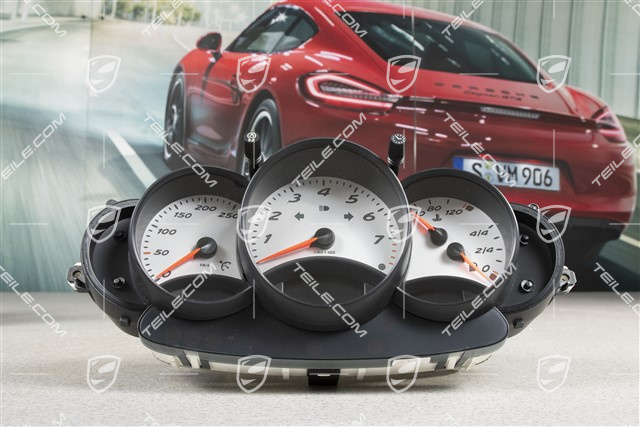 Instrument cluster, 5th-speed manual transmission, Dial aluminium