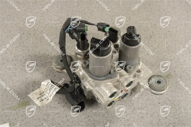 Valve block for stabiliser / Sway bar active PDCC system