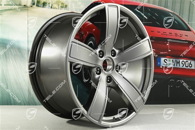 20-inch wheel rim Carrera Sport, 10,5J x 20 ET47, Platinum satin matt