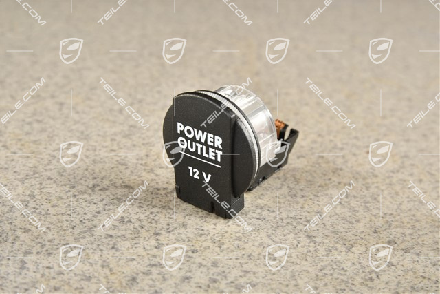 Zierblende für 12v Steckdose