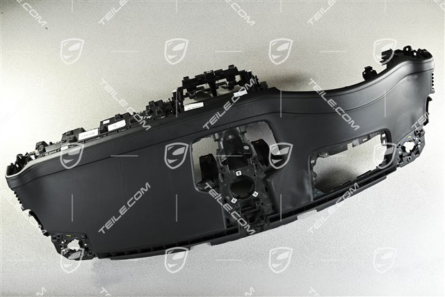 Dashboard / Console, upper part, leather, black, Head-up Display, (for trimming)
