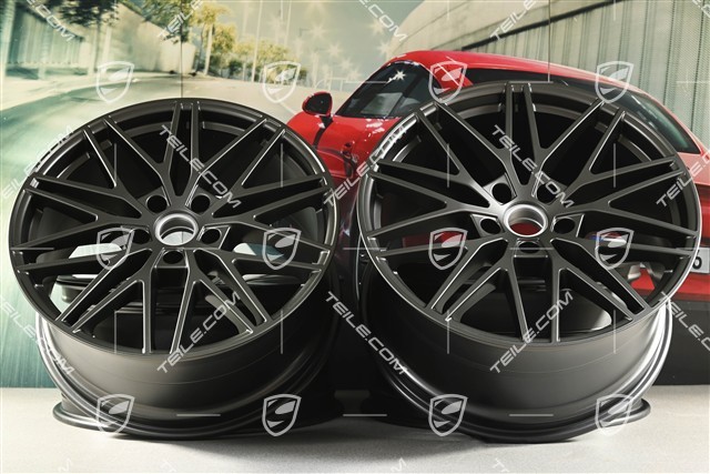 21" Felgensatz RS Spyder Design, 11J x 21 ET49 + 9,5J x 21 ET46, Turbonit