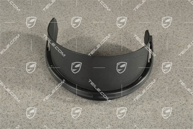 Tail pipe cover trim, Black matte, GTS 4.0, L