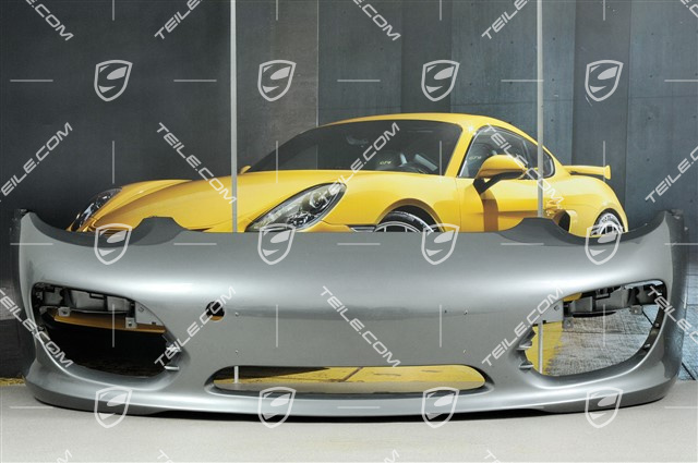Bumper, Facelift, without headlight washer system, super-hot country