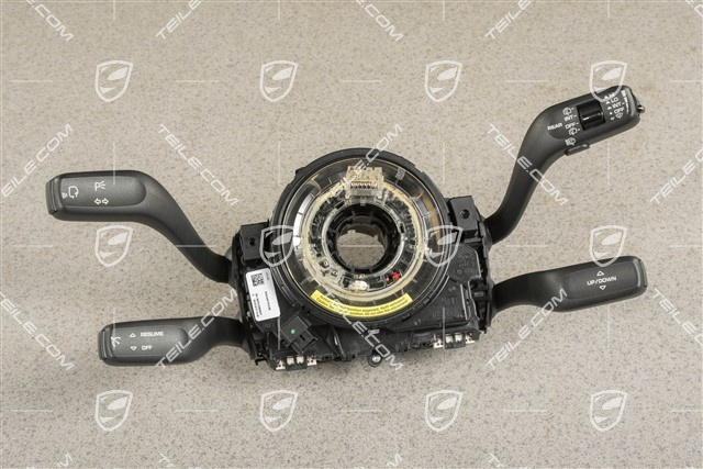 Steering column stalk switch, Voice control / cruise control / headlight cleaning system / 3-spoke steering wheel with Paddles