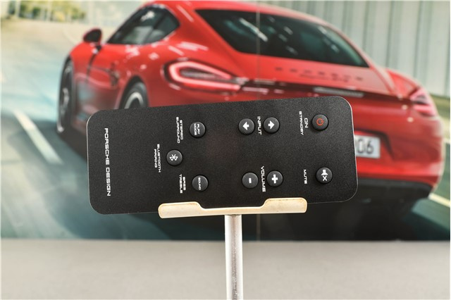 Replacement Remote Control, 911 Soundbar, Black