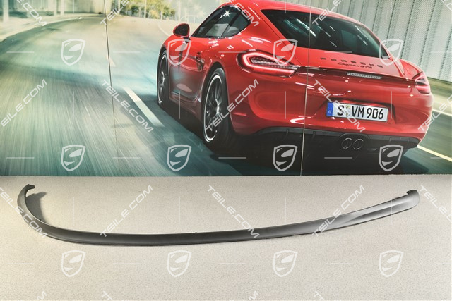 Front bumper spoiler / lower part trim, Black