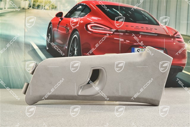 Verkleidung von C-Säule, Alcantara Platiniumgrau, R