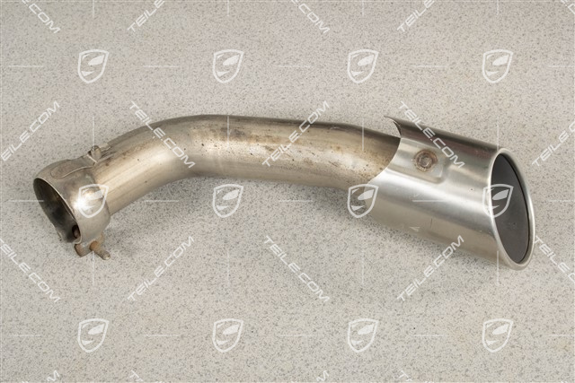 Exhaust system tail pipe, standard tailpipe, 4-pipe look, inner, L