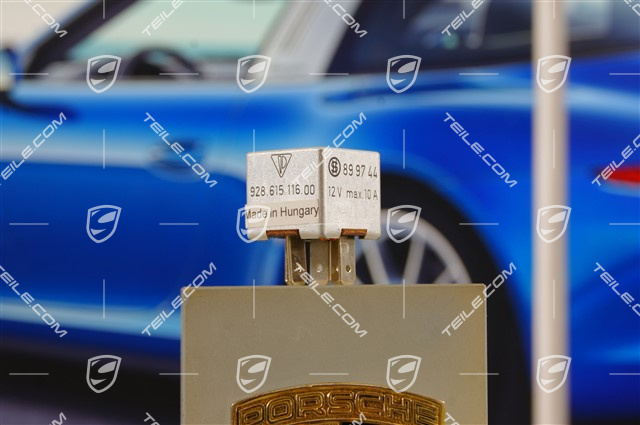 Pop-up front headlight / window opener relay