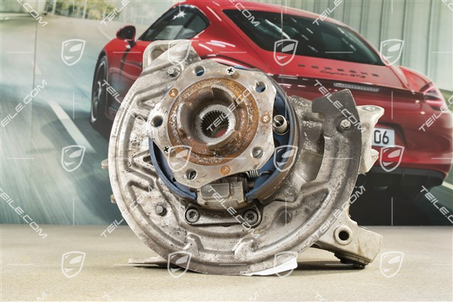 Wheel carrier assembly (incl. wheel hub and angular contact ball bearing), R