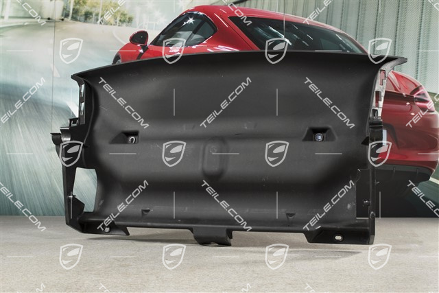 Frame radiator, center