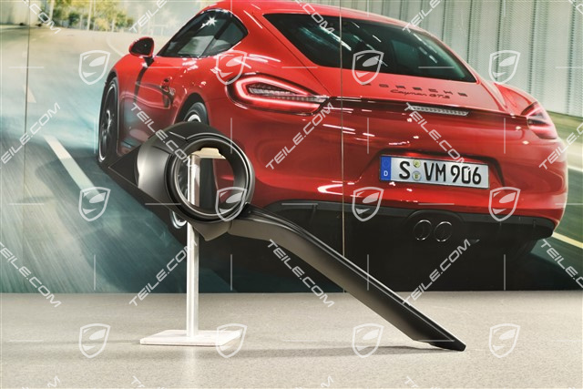 Sport Design, Lamelka / blenda kratki zderzaka, ACC, Matowa czarna, L