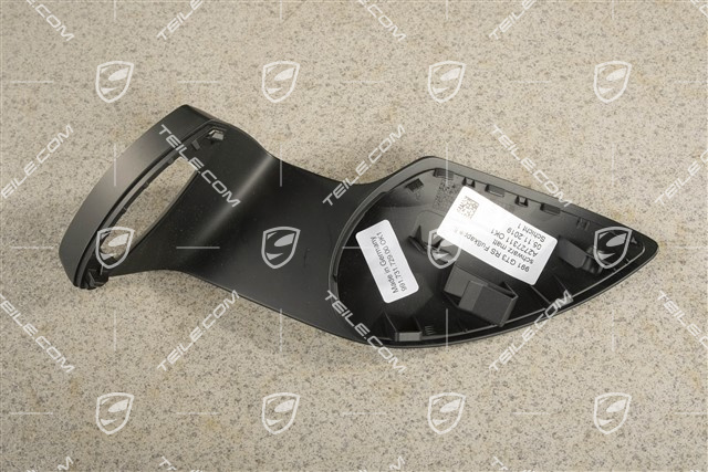 GT4, Sport Design Paket, Aussenspiegel Blende unten, manuell anklappbar, Schwarzmatt, L