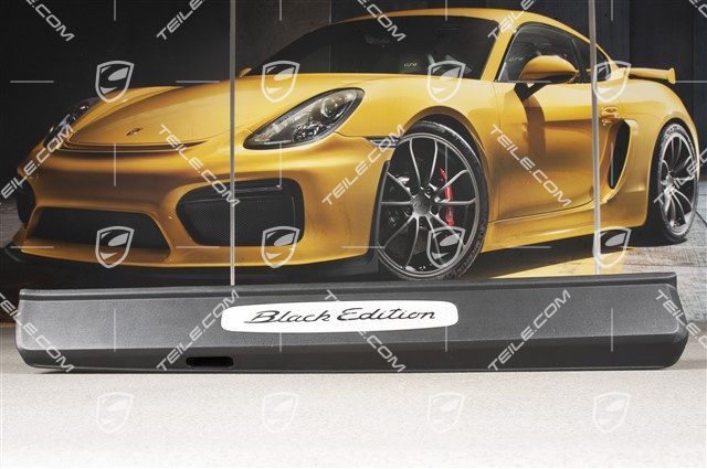 Einstiegleiste / Schwellerblende, Schriftzug "Black Edition", R