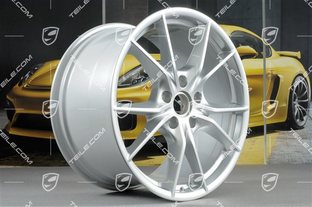 20" Felge Carrera S (IV), 11J x 20 ET78, für Winterbetrieb, C2/C2S, Brilliantchromlack
