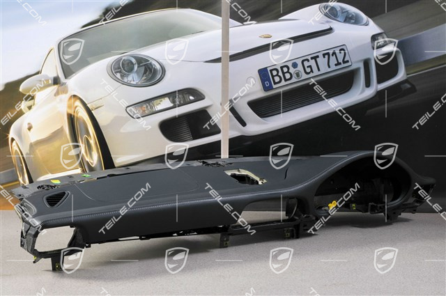 Dashboard, upper part, leather black, Sport-Chrono, UK-Version / RL