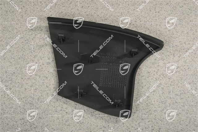 Mittelkonsole, Blende, seitlich, Schwarz, Cabrio, R