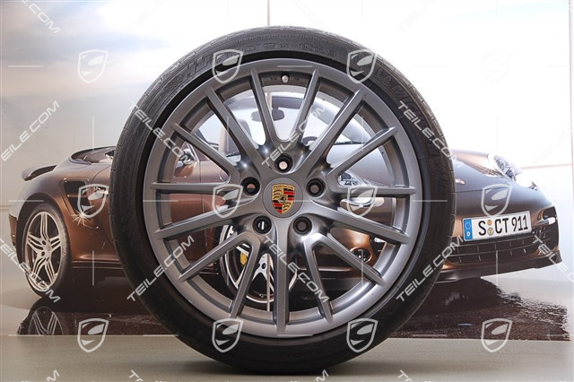 19-inch Sport Design summer wheel set. wheels 8J x 19 ET57 + 9,5J x 19 ET46 + tyres 235/35 ZR19 + 265/35 ZR19