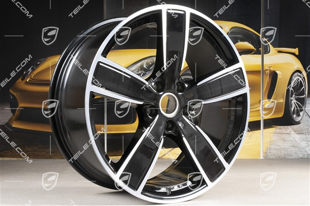 22-inch wheel rim, Sport Classic, 10J x 22 ET48, black high gloss