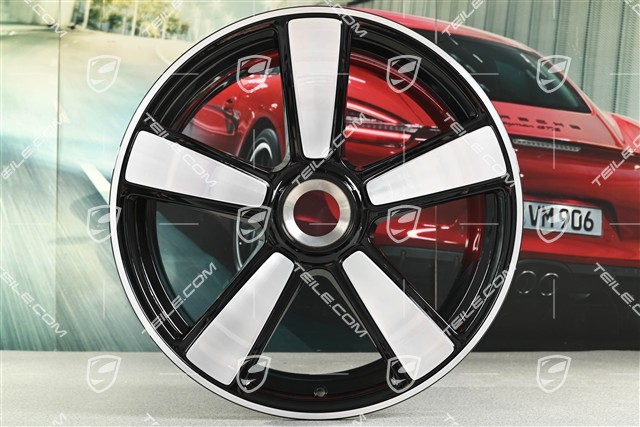20" Sport Classic Felge,  9J x 20 ET44, schwarz hochglanz
