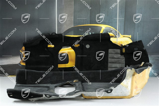 Bodenbelag, schwarz Bodenbelag, schwarz