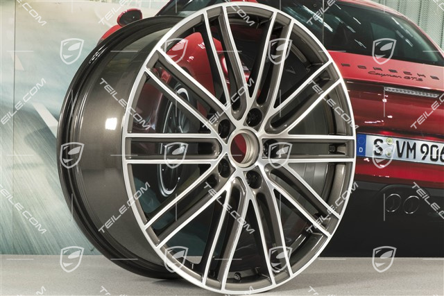 21-inch Turbo IV wheel rim set, 9,5J x 21 ET71 + 11,5J x 21 ET69