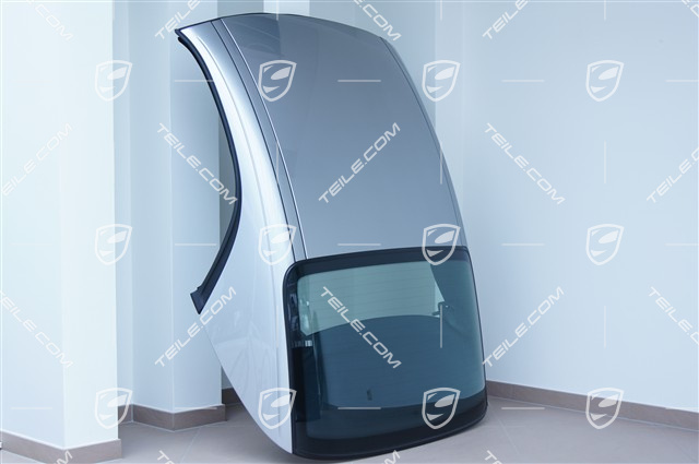 Hardtop komplett, lackiert, Arktissilber-Metallic Hardtop komplett, lackiert, Arktissilber-Metallic
