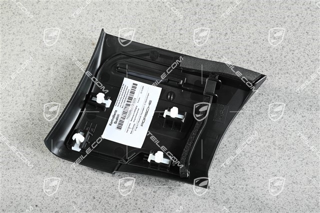 Trim cover, Aluminium package Black  L