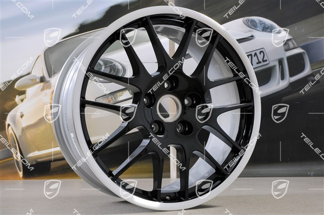 20" Felgensatz RS Spyder, 9,5 J x 20 ET 65 + 11 J x 20 ET 68, schwarz