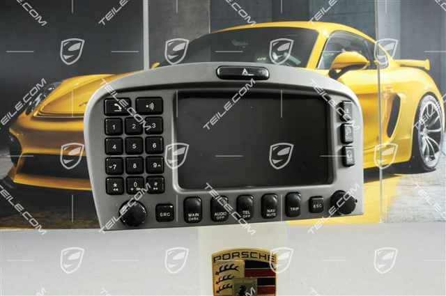 4200 - Control part (navigation system), Gray, bad condition 4200 - Control part (navigation system), Gray, bad condition