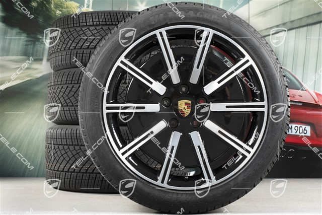 20-inch Sport Aero winter wheel set, rims 9J x 20 ET54 + 11J x 20 ET60 + NEW Goodyear winter tyres 245/45 R20 + 285/40 R20