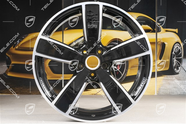 22-inch wheel rim, Sport Classic, 10J x 22 ET48, black high gloss